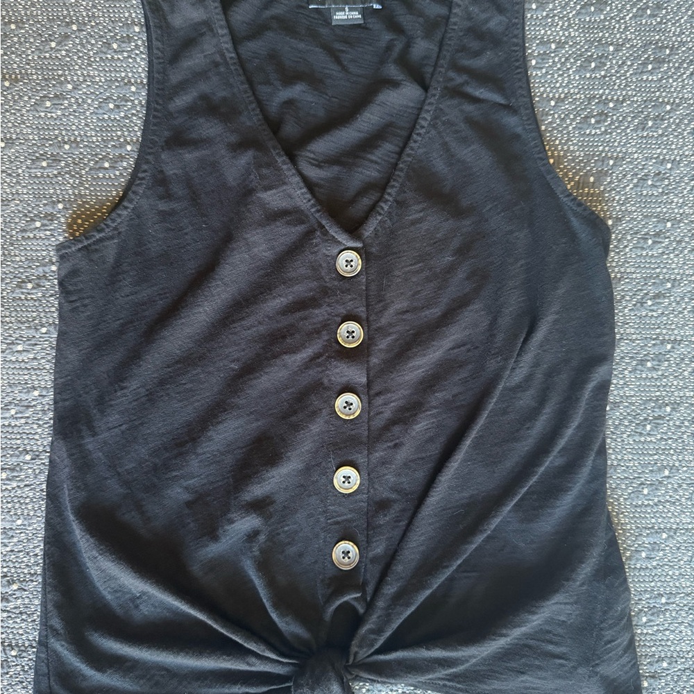 Sanctuary Button-Front Tank Top